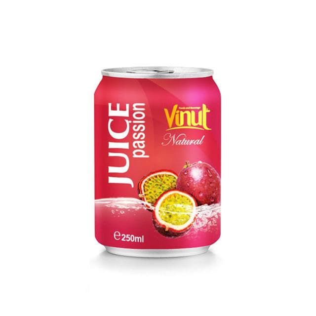 VINUT Juice passion Natural, Slim Can, 250ml