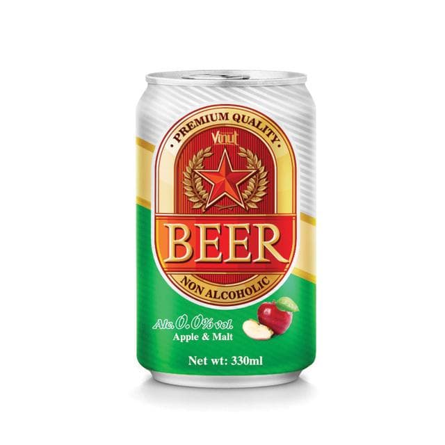 300ml VINUT Premium Apple malt Non Alcoholic Beer