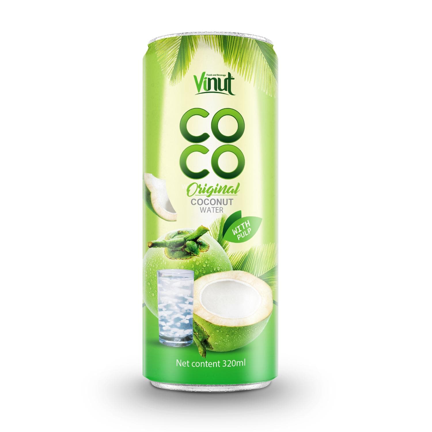 320ml VINUT Original Coconut water with pulp