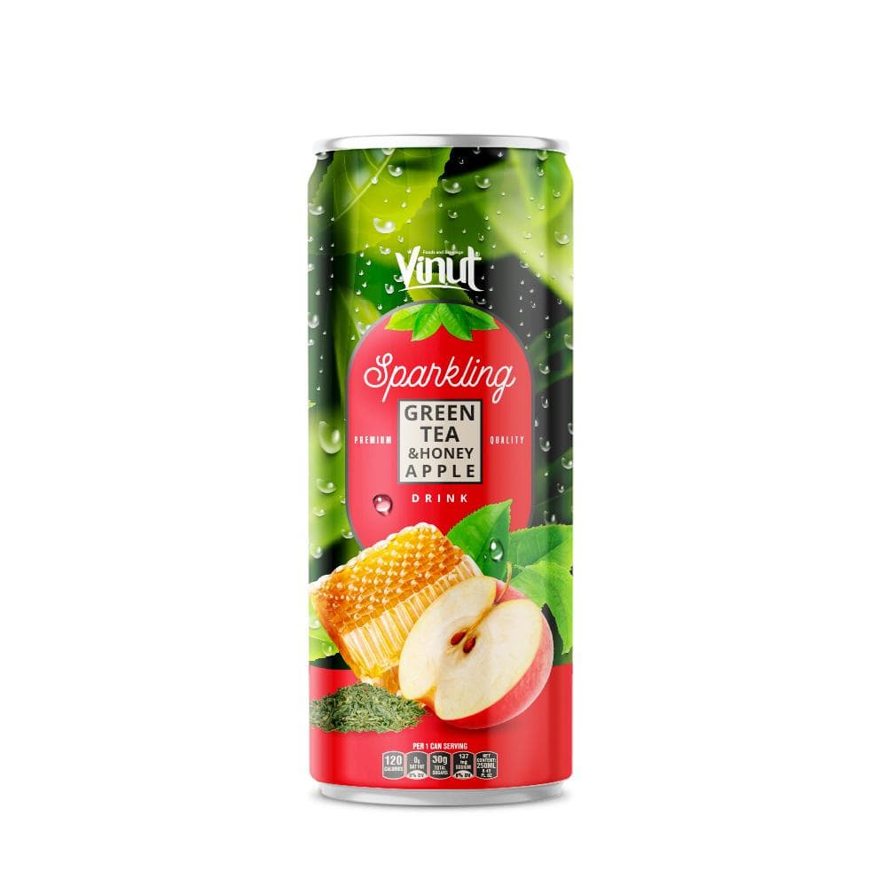 250ml VINUT Premium Black tea & Apple Sparkling water