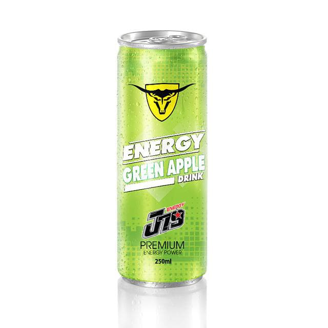 250ml VINUT Premium Energy Drink with Green Apple