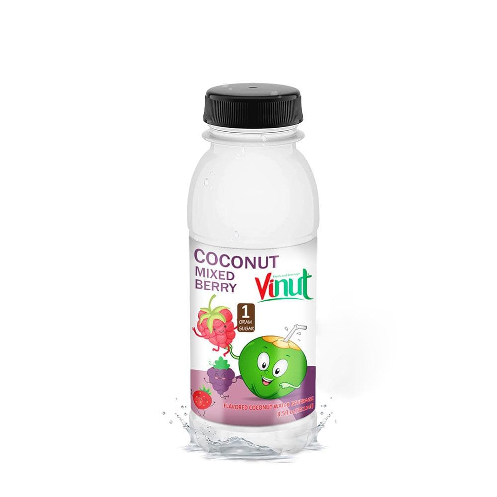 8.5 fl oz VINUT Coconut water with Mixed berry for Kids