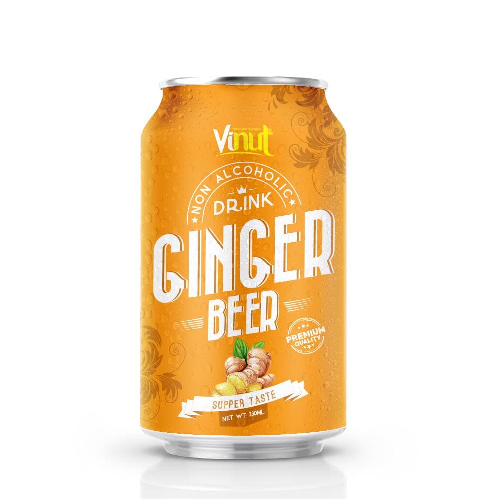 330ml VINUT Premium Non Alcoholic Ginger beer