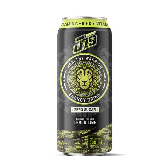 500ml VINUT Lemon lime Energy drink zero sugar