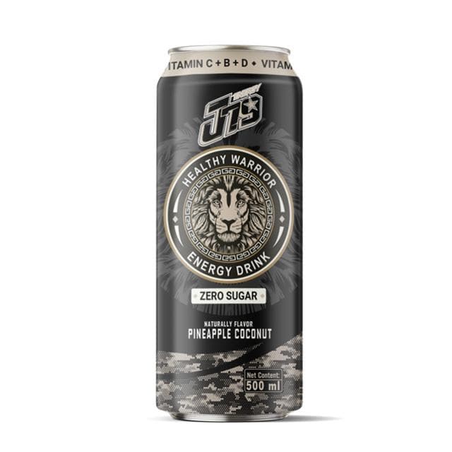 500ml VINUT Pineapple Energy drink zero sugar