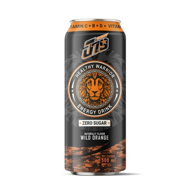 500ml VINUT Wild Orange Energy drink zero sugar