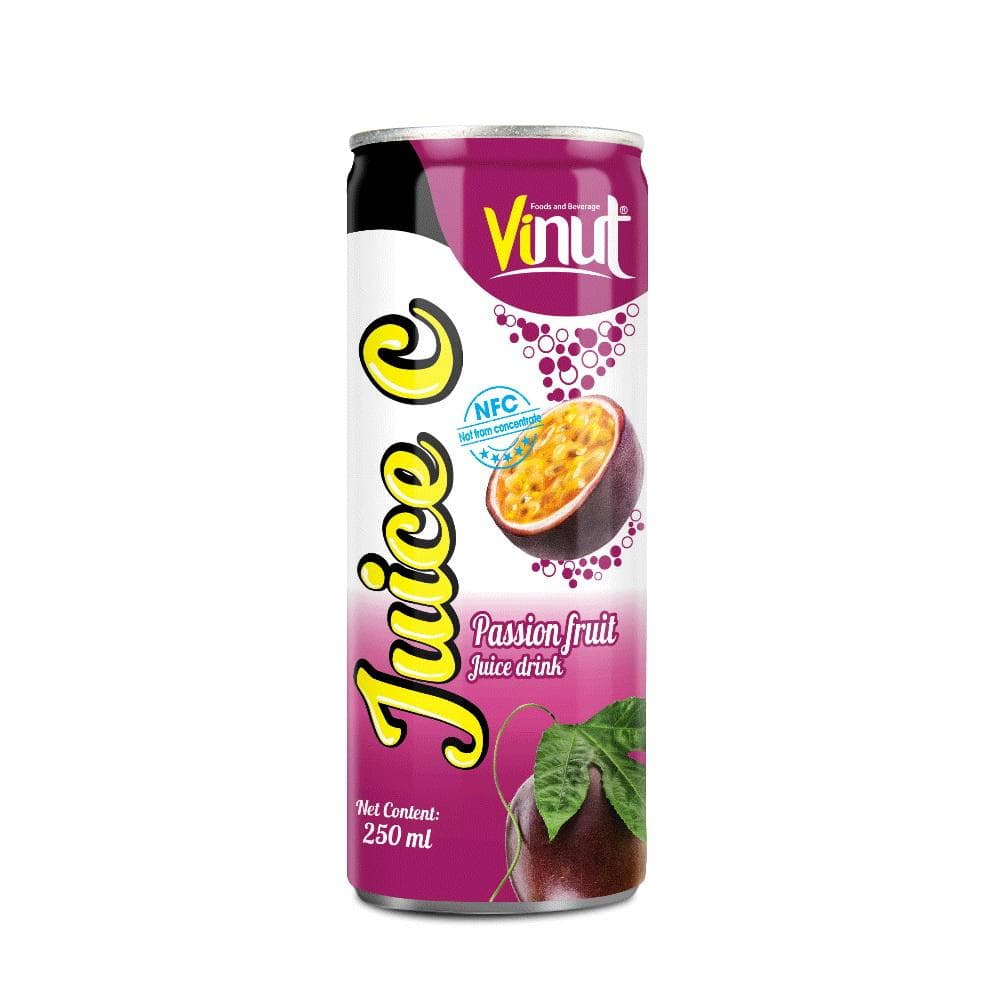 250ml VINUT Pasion fruit Juice Drink