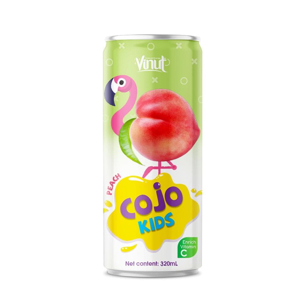 320ml VINUT Cojo kids Peach Juice drink