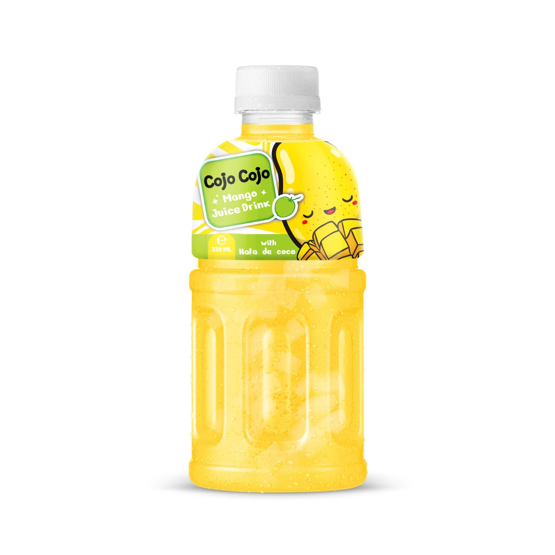 320ml Cojo Cojo Mango Juice Drink with Nata De Coco
