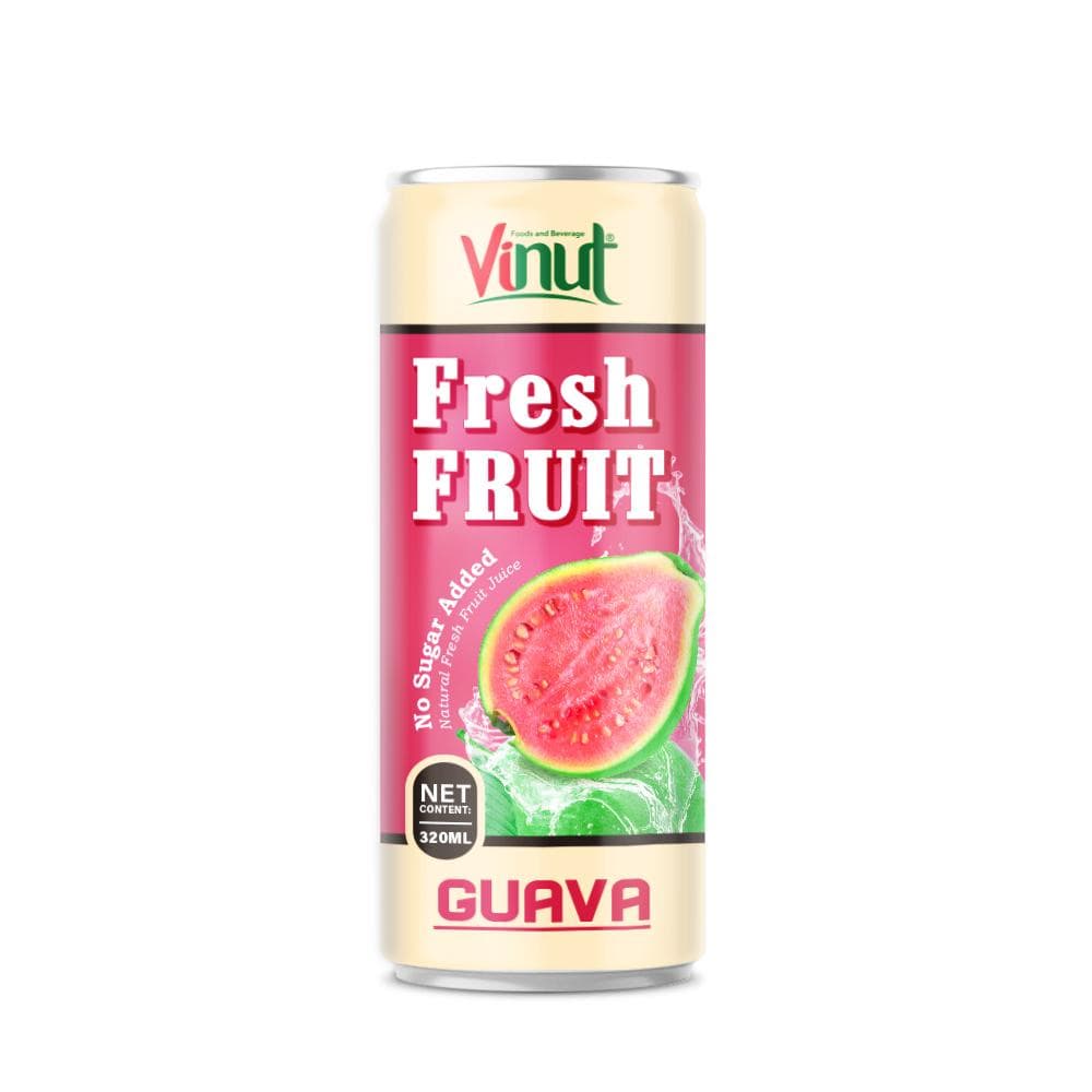 320ml VINUT Fresh Guava Juice No Sugar Added