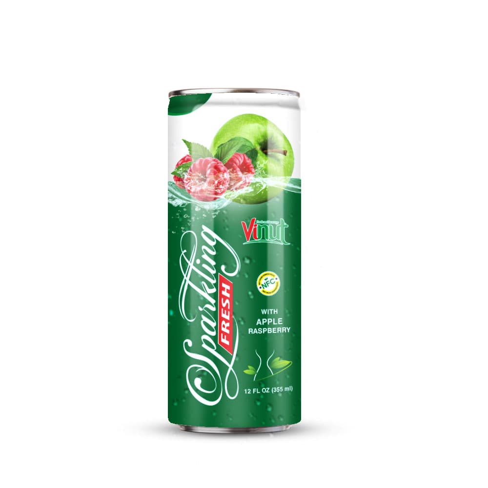 355ml VINUT Apple & Raspberry Sparkling water
