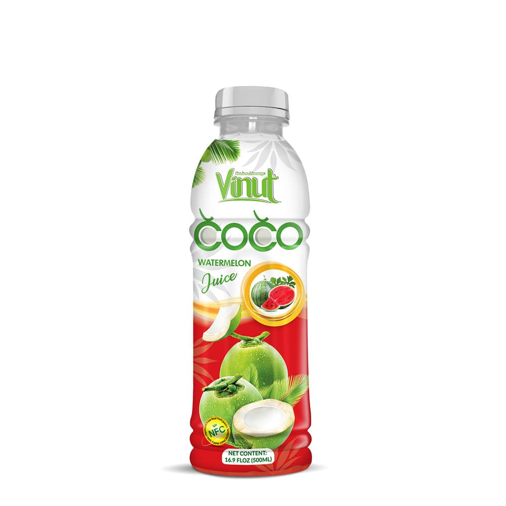 16.9 fl oz VINUT Coconut water with Watermelon juice