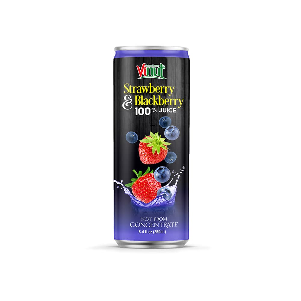 8.4 fl oz VINUT 100% VINUT Mix Berry (Strawberry & Blackberry)