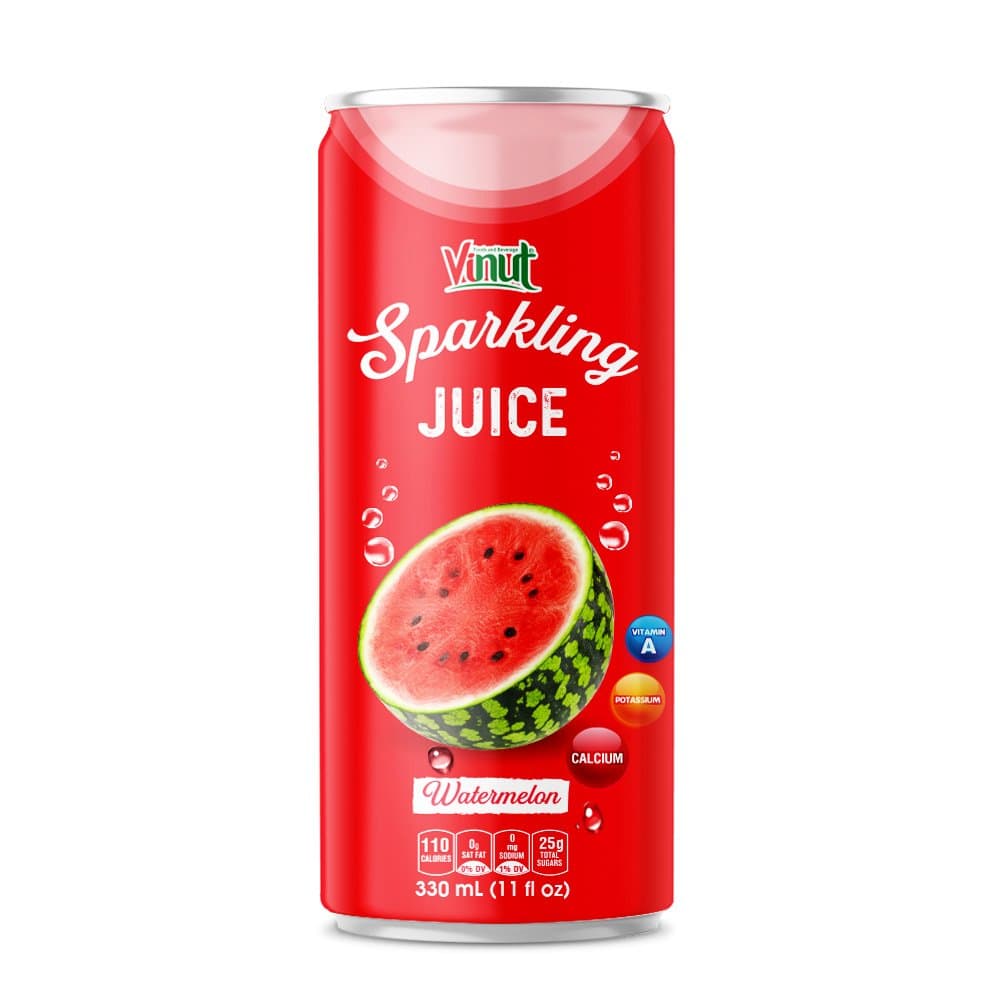 330ml VINUT Sparkling Watermelon Juice