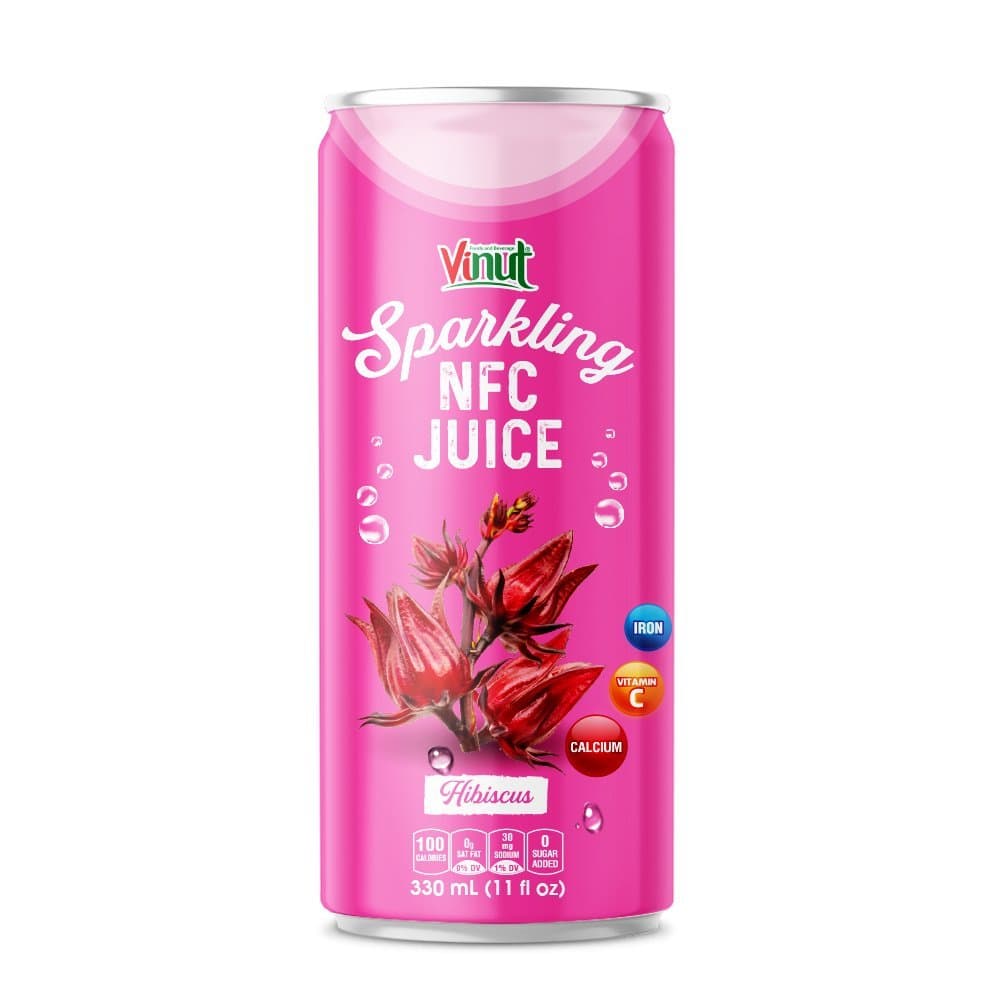 11 fl oz Vinut NFC Hibiscus Sparkling water