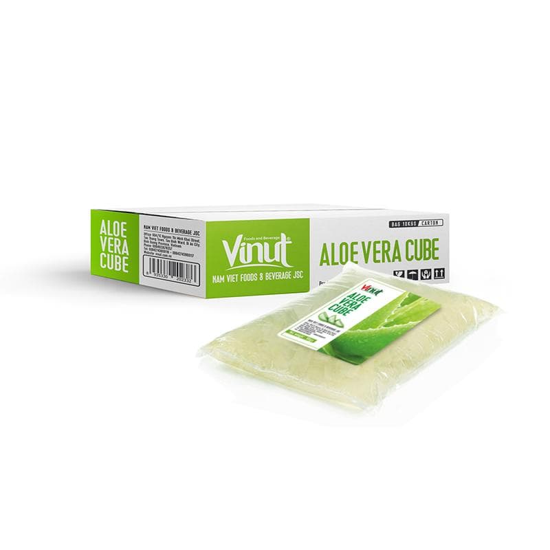 10Kg VINUT Aloe Vera Concentrate Sugar Free (Cubes 3x3mm)