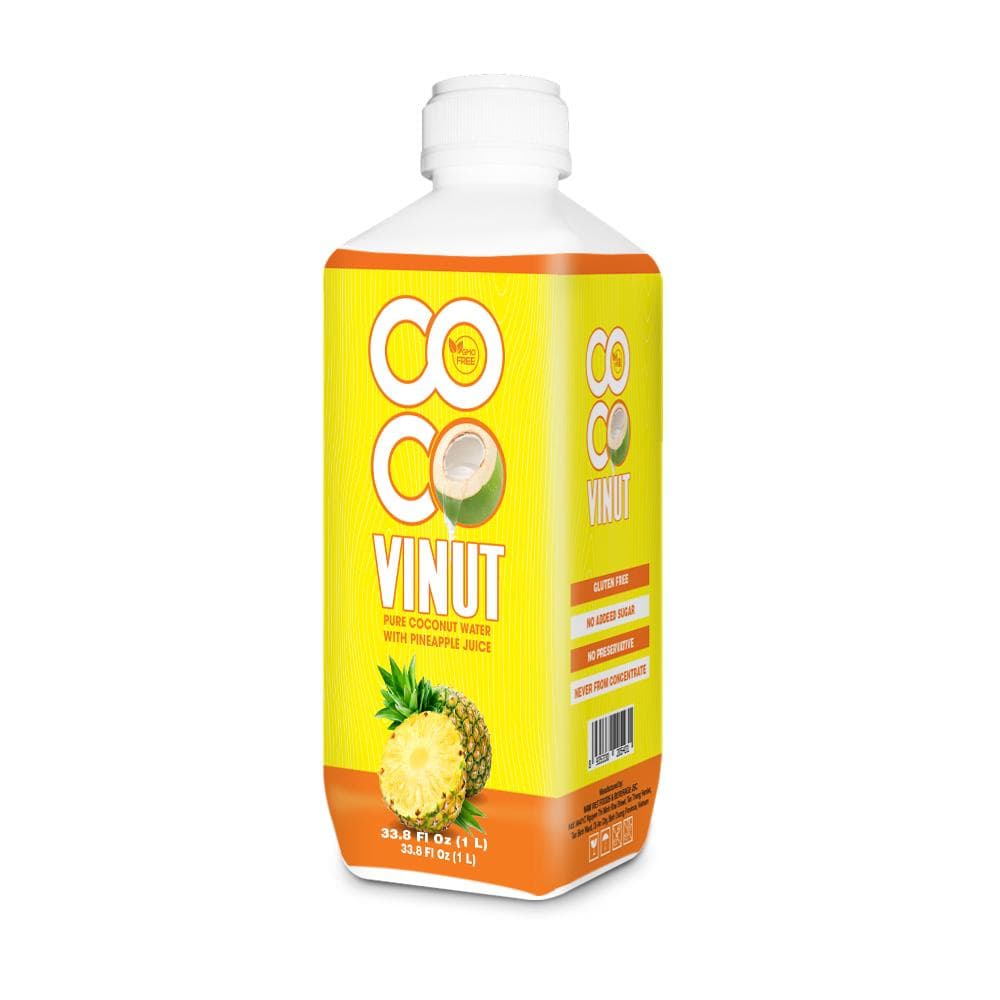 33.8 fl oz Vinut Coconut water with Pineapple juice