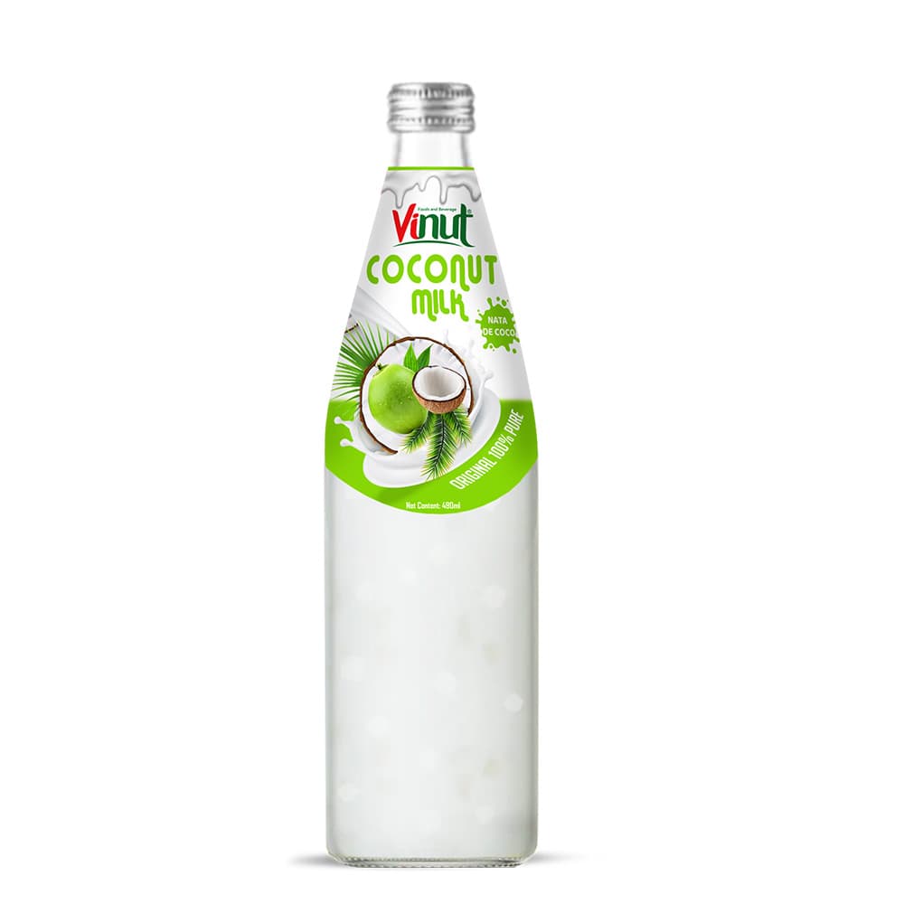 490ml Vinut Bottle Coconut milk Original with Nata de coco