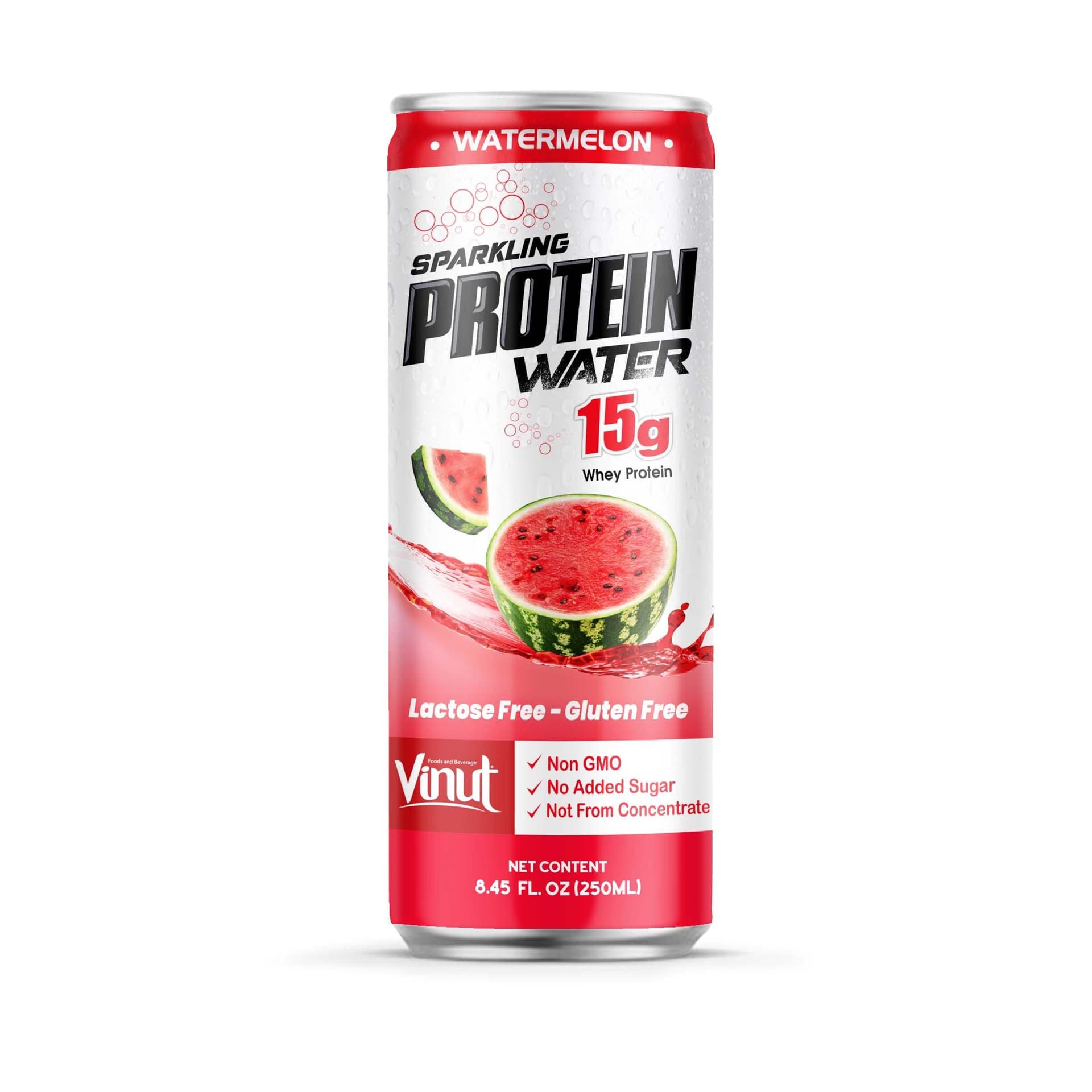 8.45 fl oz Vinut Watermelon Sparkling water(Lactose & Gluten free)