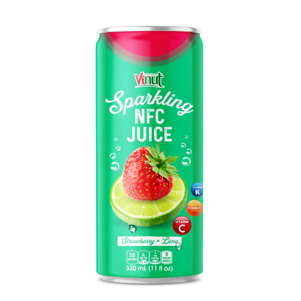 330ml Vinut NFC Sparkling water (Strawberry with Yuzu Juice drink)