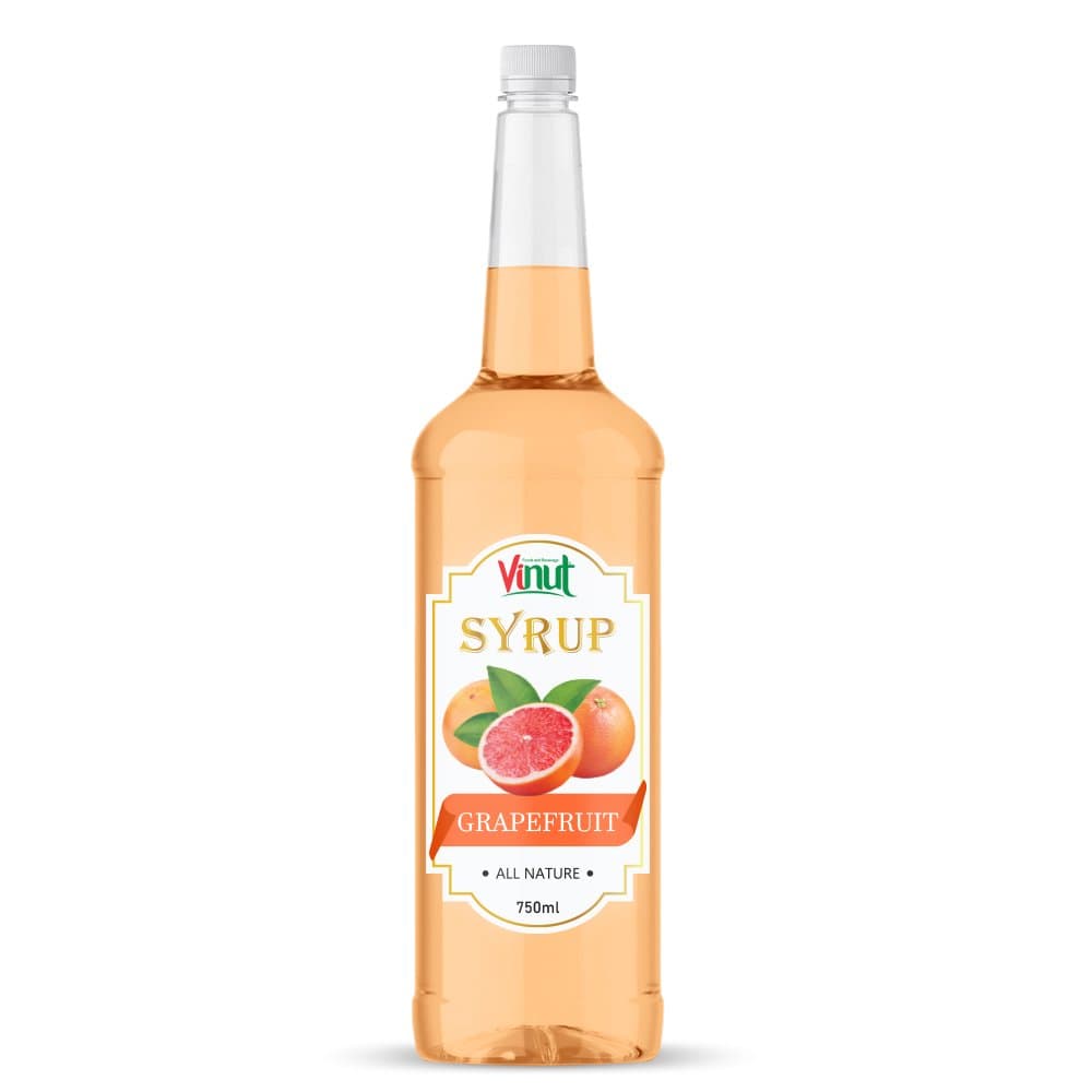 750ml Vinut Grapefruit Syrup