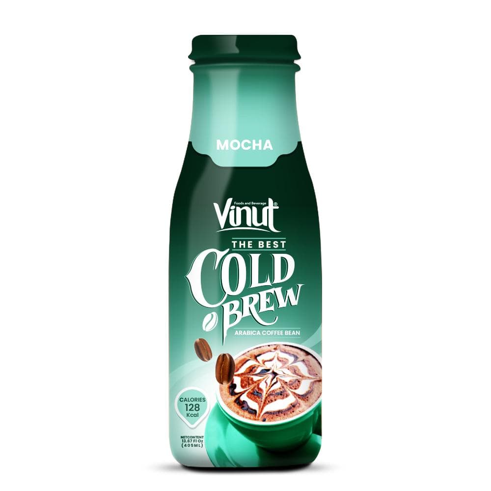 13.67 fl oz Vinut Cold Brew Arabica Mocha Coffee Bean (Calories 128 Kcal)