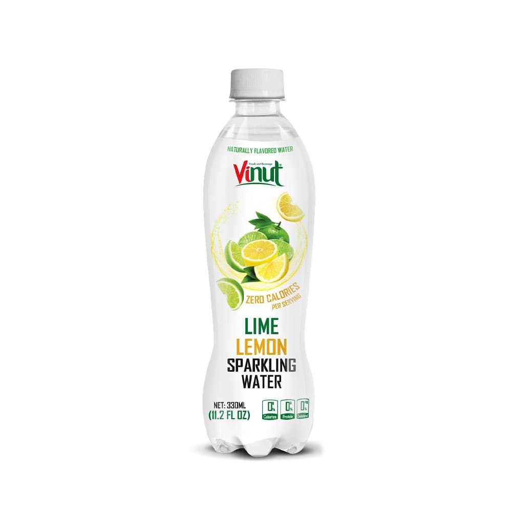 11.2 fl oz Vinut Lime & Lemon Sparkling water without calories