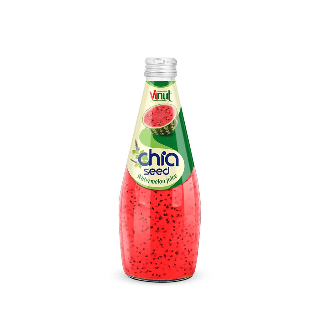 290ml Vinut Chia Seed Drink with Watermelon Juice