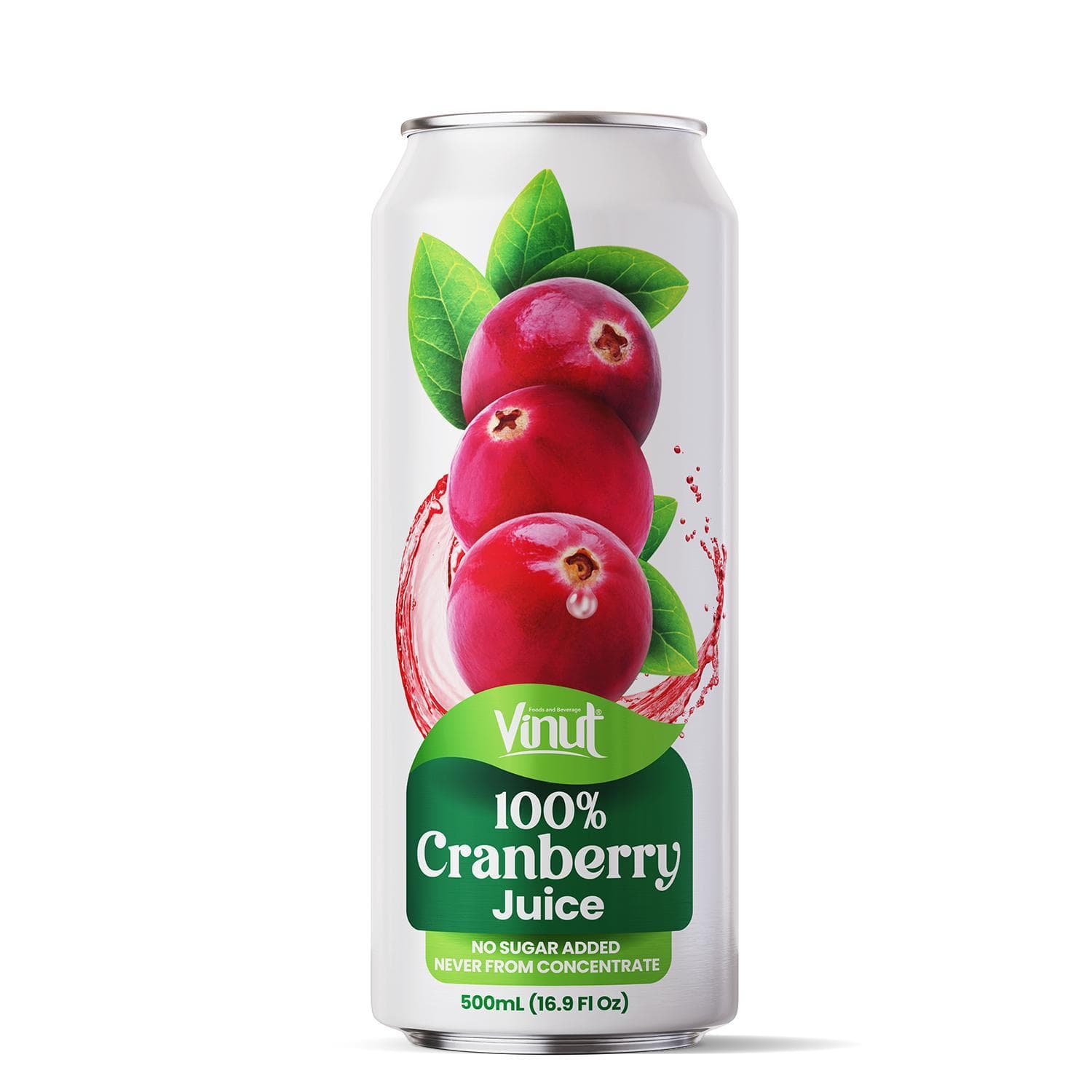 16.9 fl oz Vinut 100% NFC Cranberry Juice Drink (No Sugar Added)