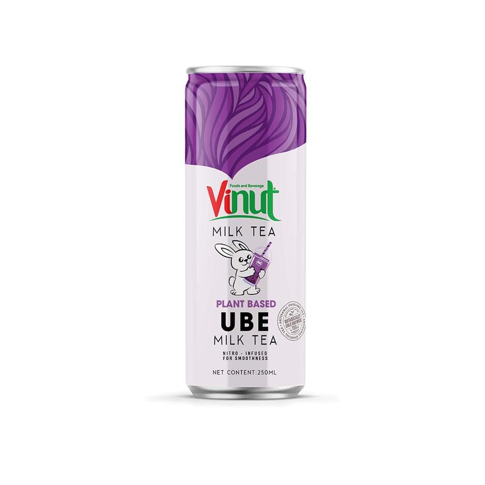 250ml Vinut UBE Milk Tea Plant-Based (Non-caffeinated, Non-GMO ) Pack of 12