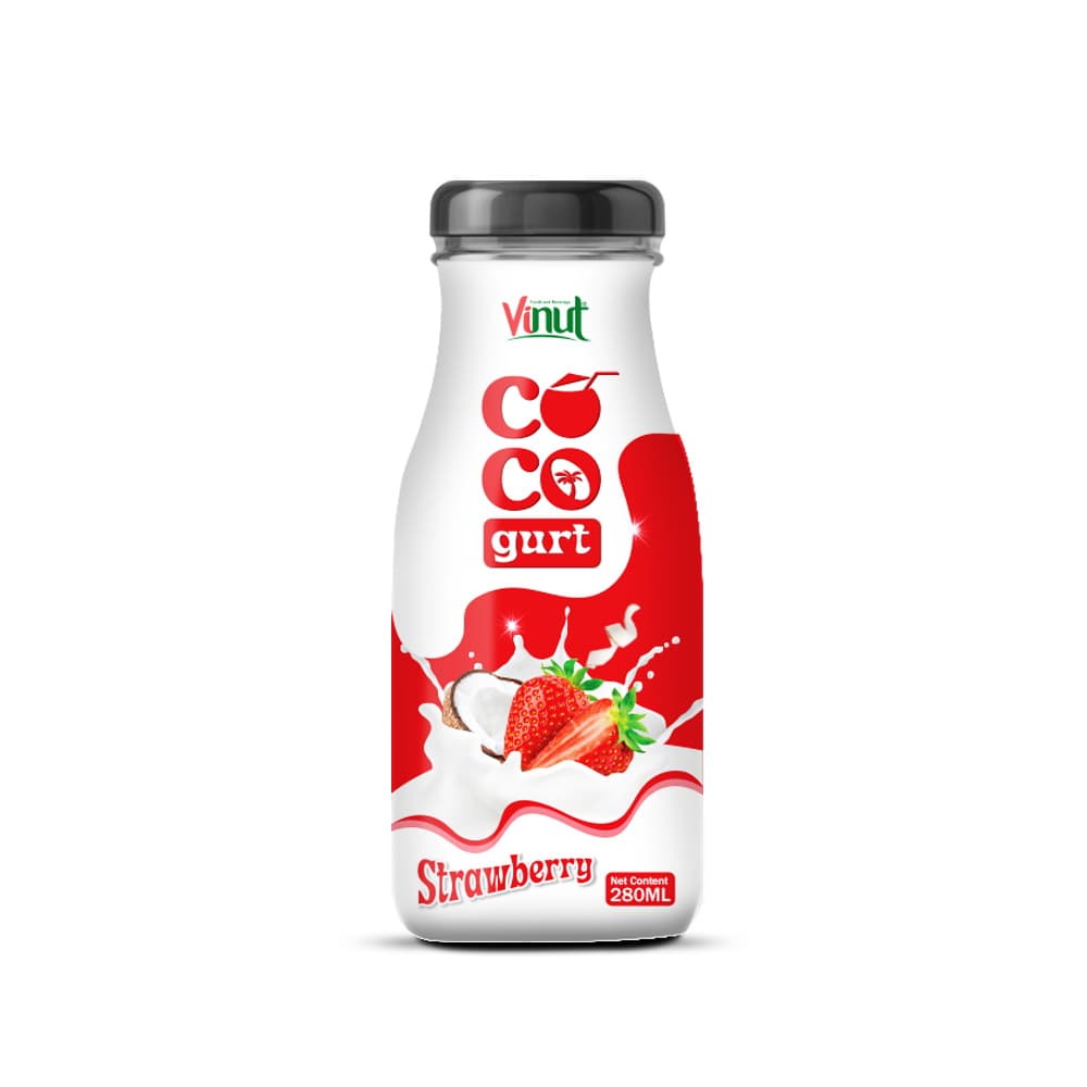 280ml Vinut Cocogurt with Strawberry