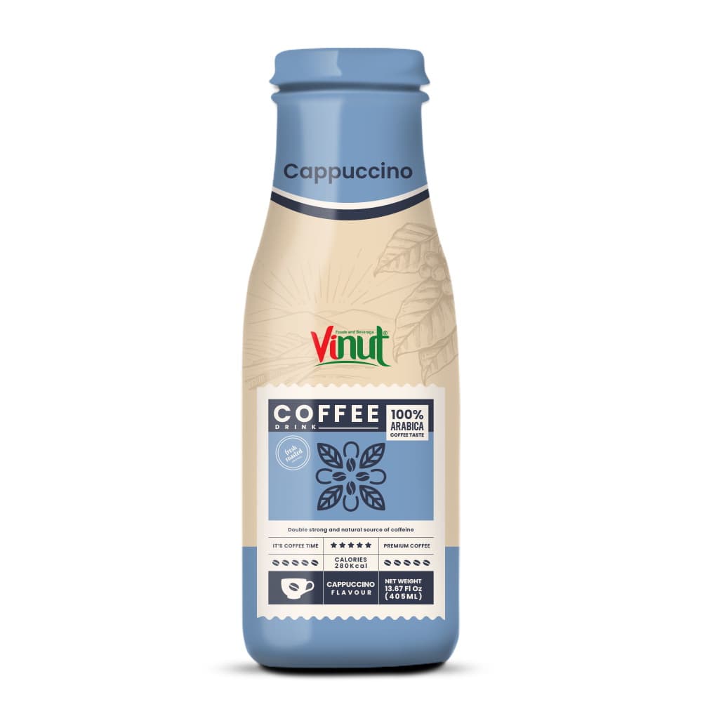 13.7 FL OZ Cappuccino Coffee drink (100% Arabica) 280 Kcal