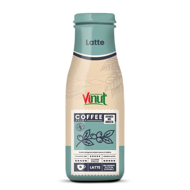 13.7 FL OZ Latte Coffee drink ( Arabica mix Robusta) 210 Kcal