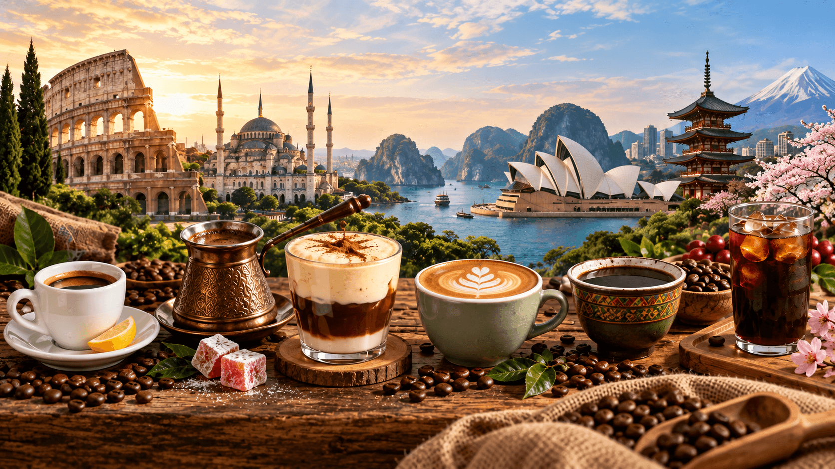 Top 6 Special Coffee Drinks Around The World