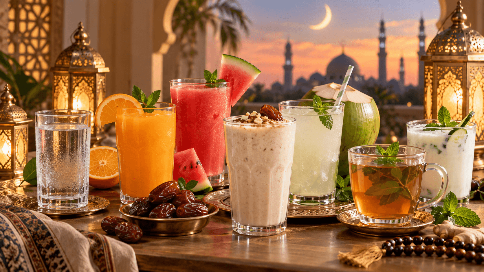 Top 6 Best Drinks for Ramadan