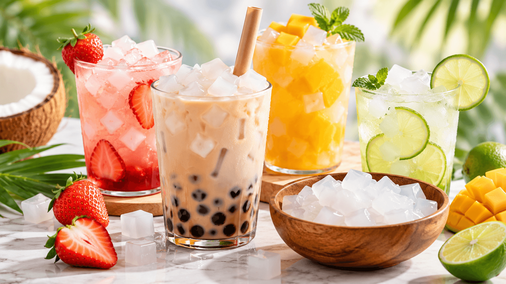 Nata de Coco A New Trending Topping for Beverages