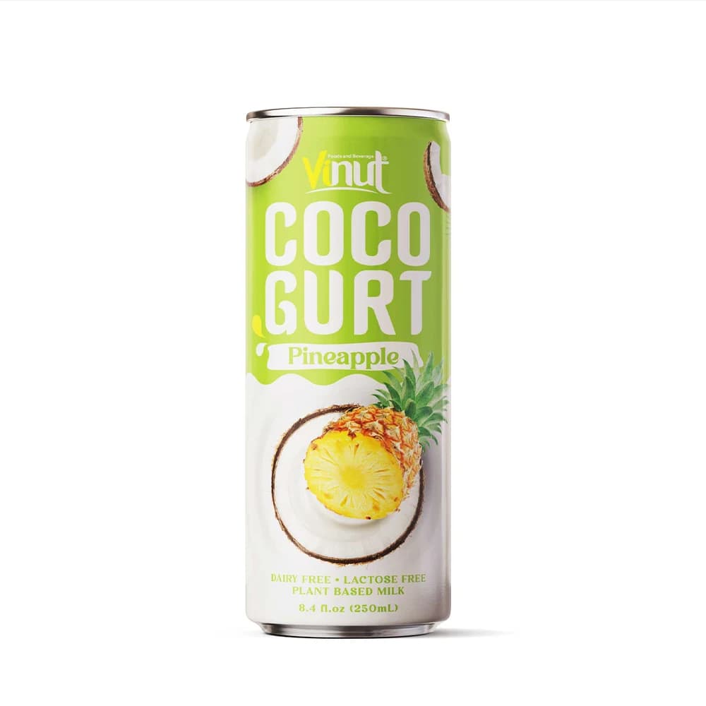 VINUT COCOGURT – Pineapple, 250 mL view 1