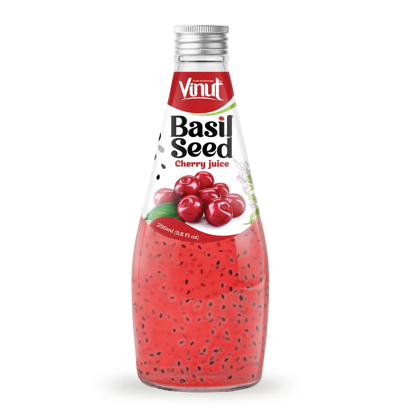 VINUT Basil Seed – Cherry Juice, 290 mL view 1