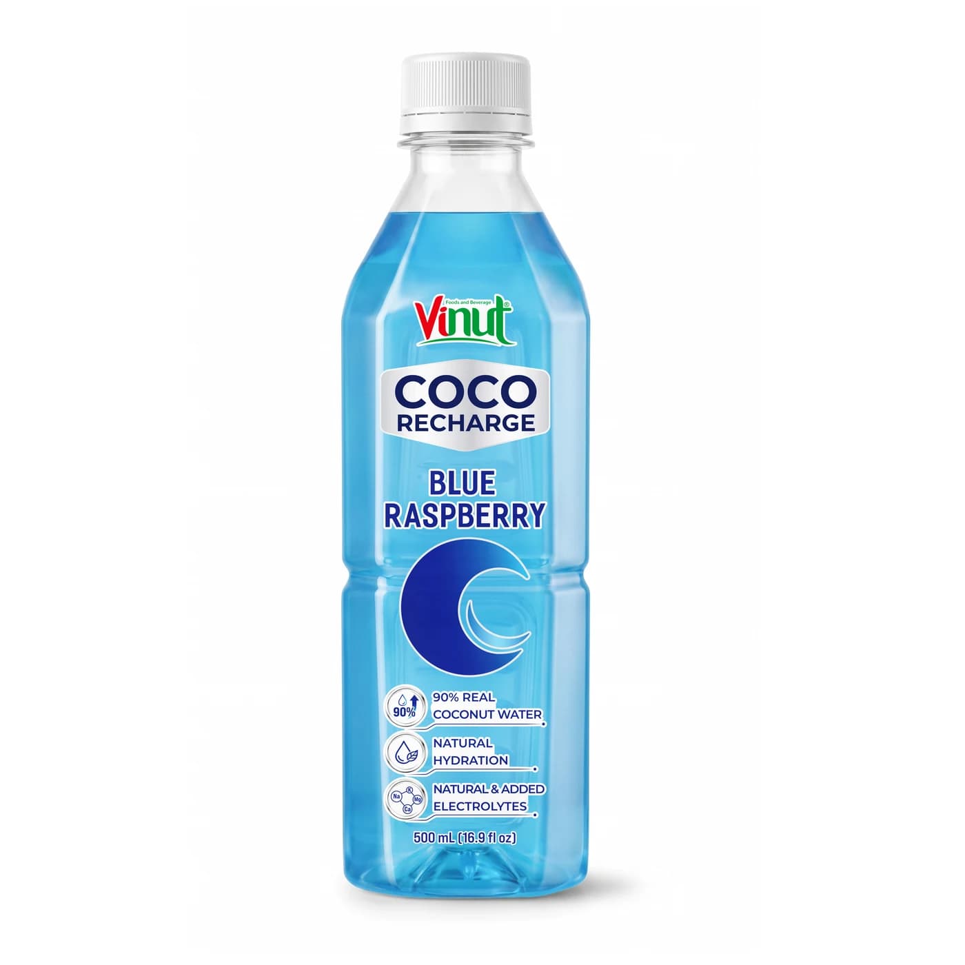 VINUT COCO RECHARGE – Blue Raspberry, 500 mL