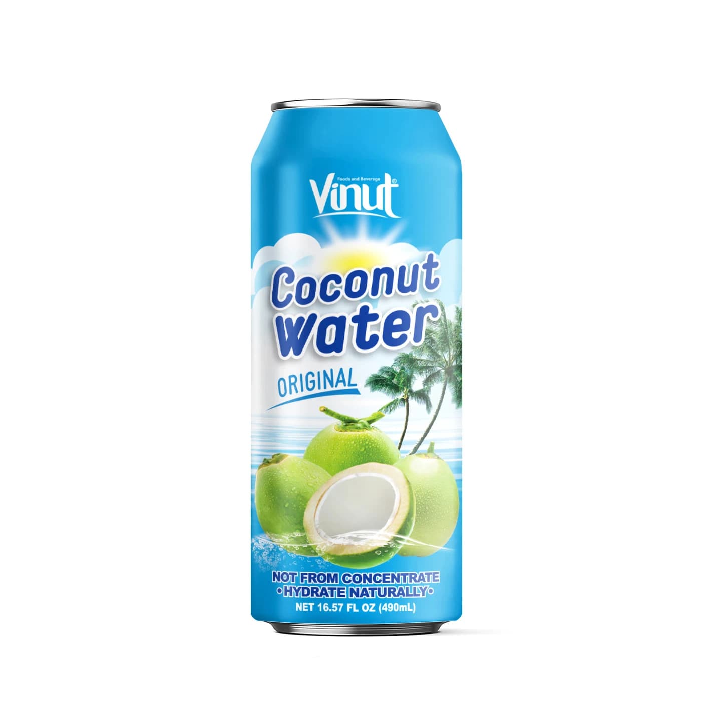 VINUT Coconut Water – Original, 490 mL