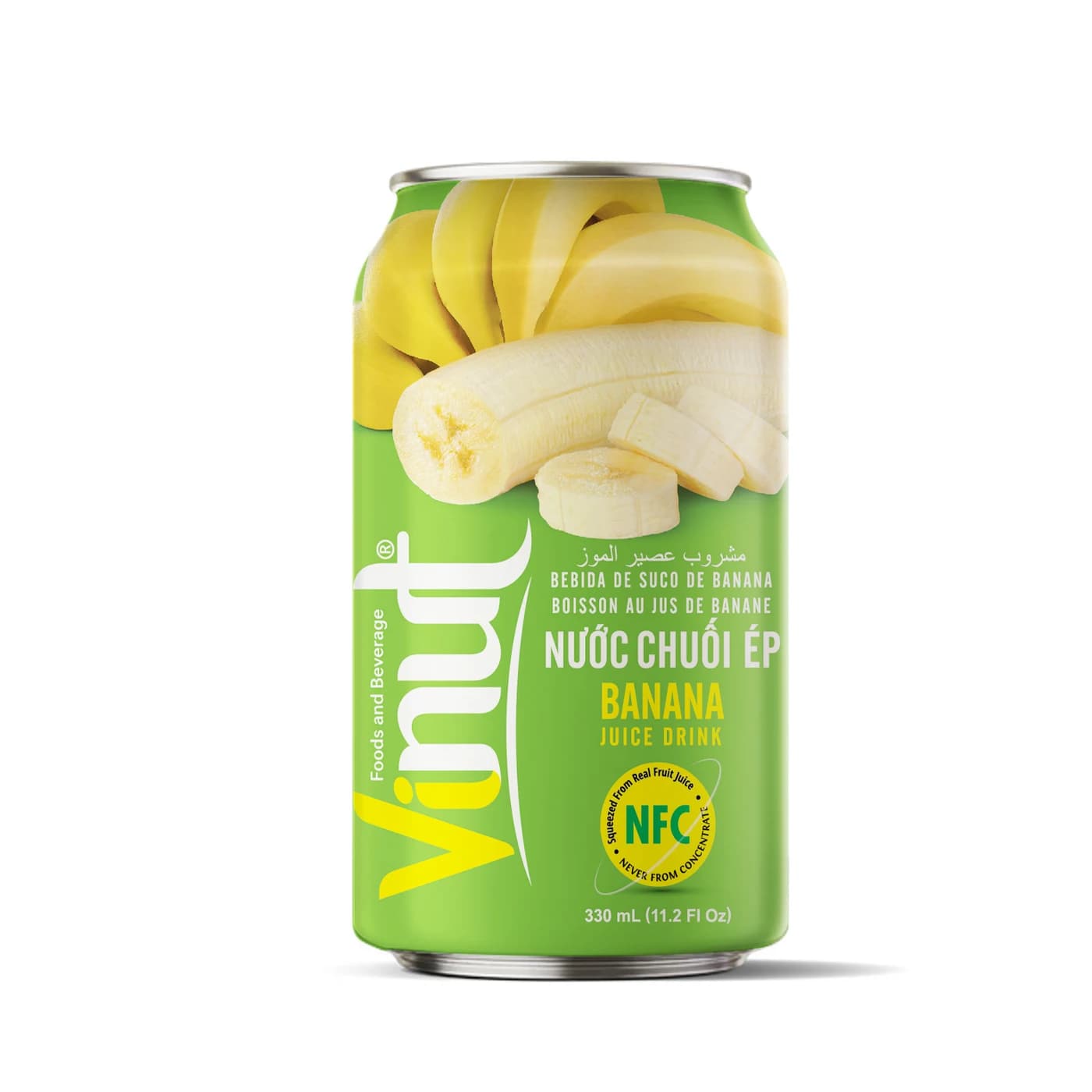 VINUT Banana Juice Drink, 330 mL