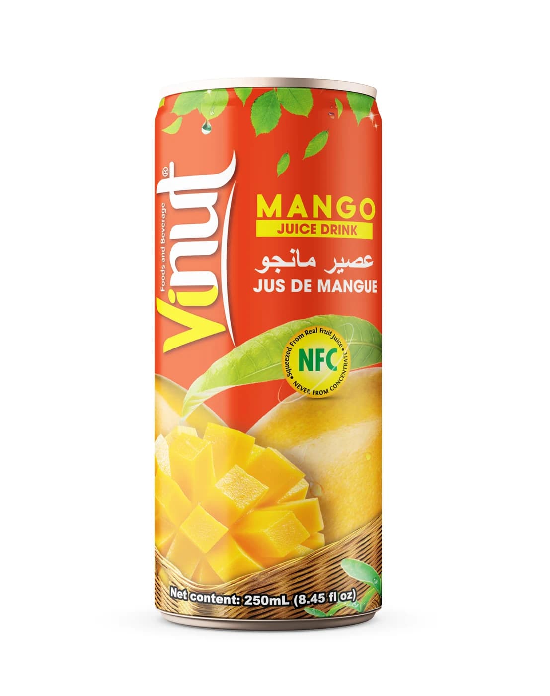 VINUT Mango Juice Drink, 250 mL