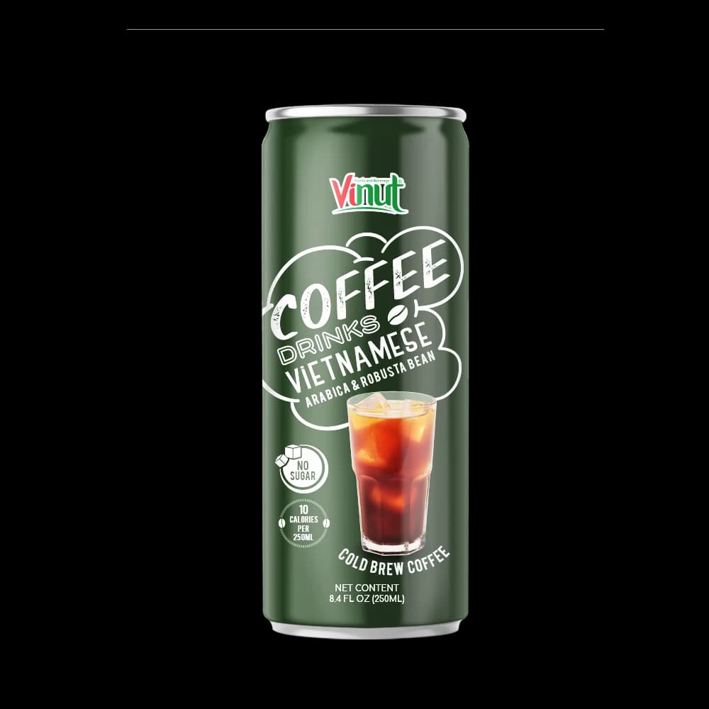VINUT Vietnamese Cold Brew Coffee Drink, 250 mL view 1