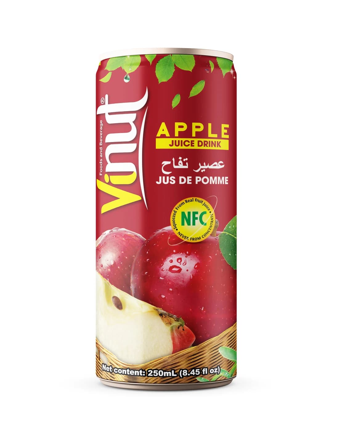 VINUT Apple Juice Drink, 250 mL view 1
