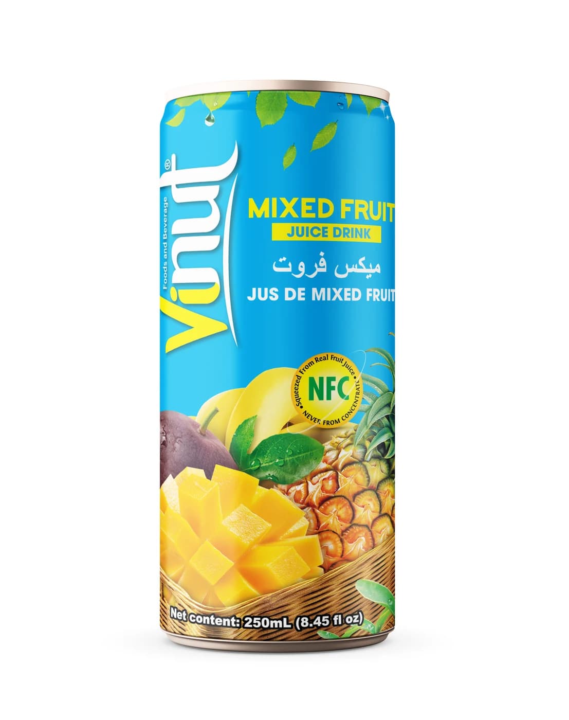 VINUT Mixed Fruit Juice Drink, 250 mL