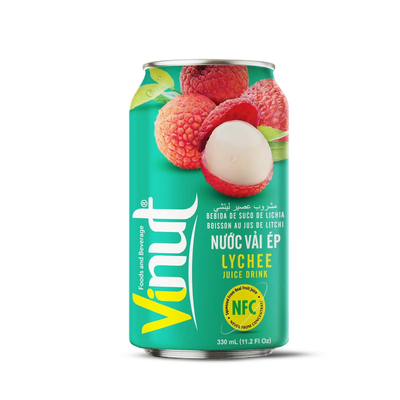 VINUT Lychee Juice Drink, 330 mL
