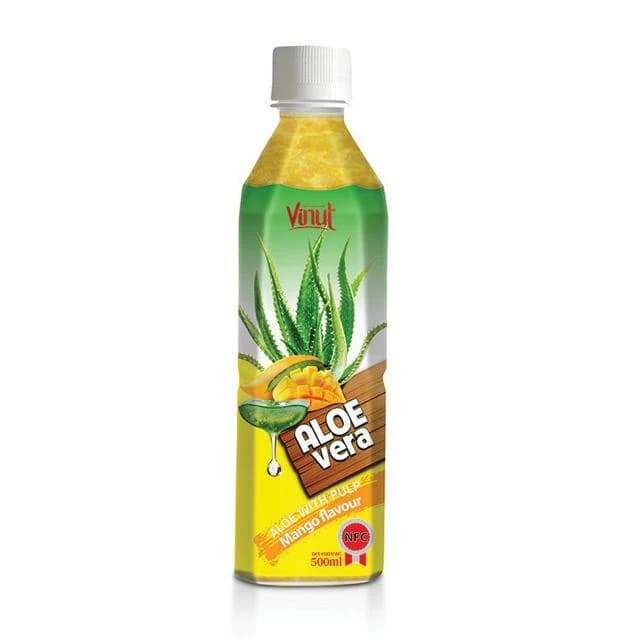 VINUT Aloe Vera with Pulp – Mango Flavour, 500 mL view 1