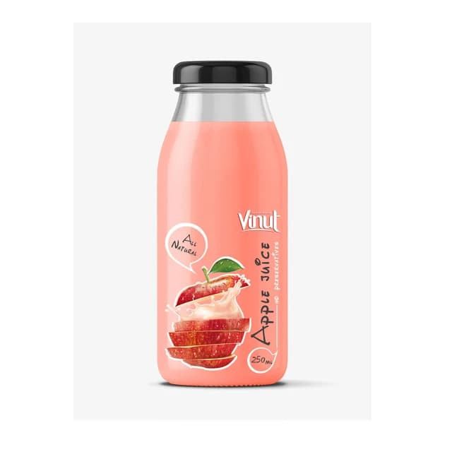 VINUT Apple Juice, 250 mL (No Preservatives)