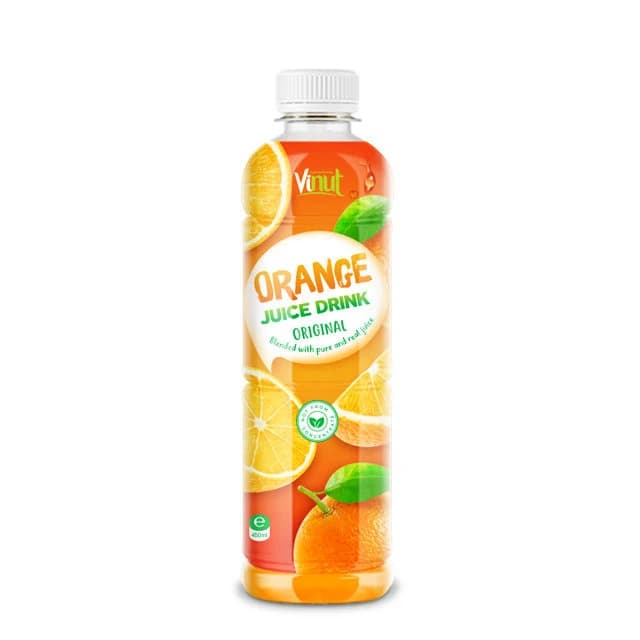 VINUT Orange Juice Drink – Original, 450 mL