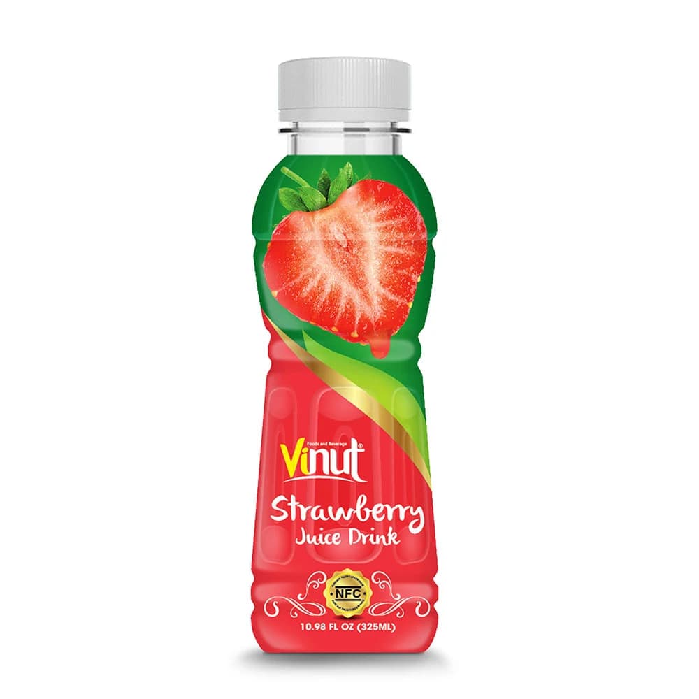 VINUT Strawberry Juice Drink, 325 mL